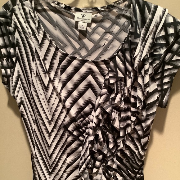 Ladies Worthington stretch top - Picture 1 of 4